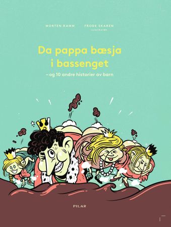 Da pappa bæsja i bassenget