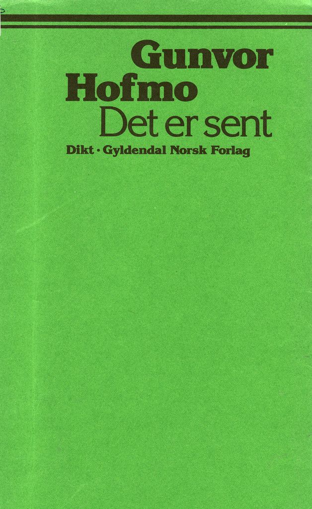 Det er sent