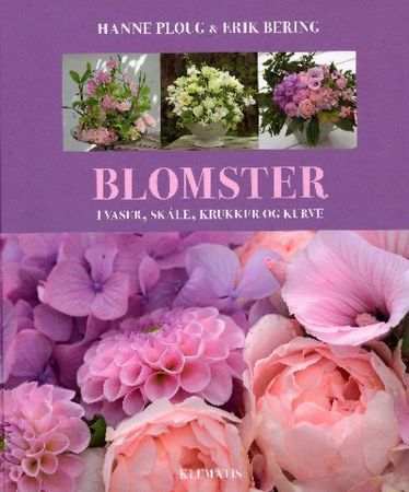 Blomster i vaser, skåle, krukker og kurve