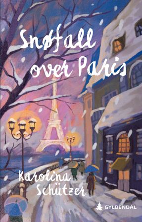 Snöfall över Paris