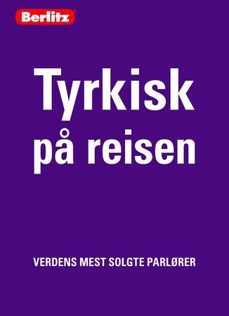 Turkish phrase book and dictionary