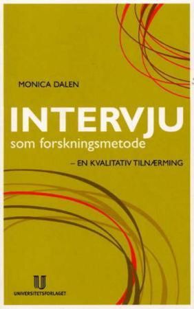 Intervju som forskningsmetode