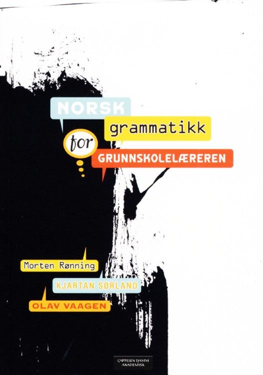 Norsk grammatikk for grunnskolelæreren