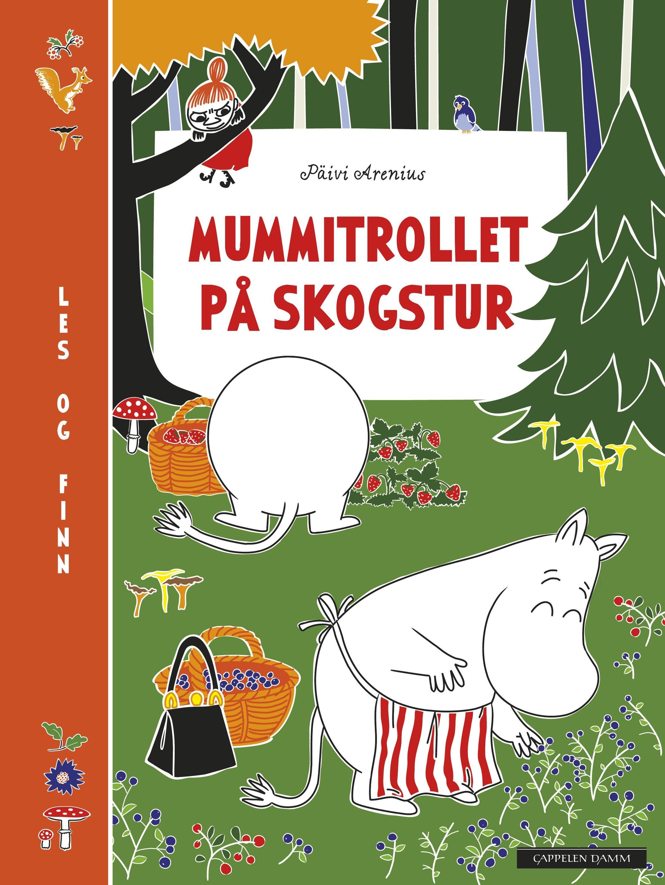 Muumiperhe metsässä