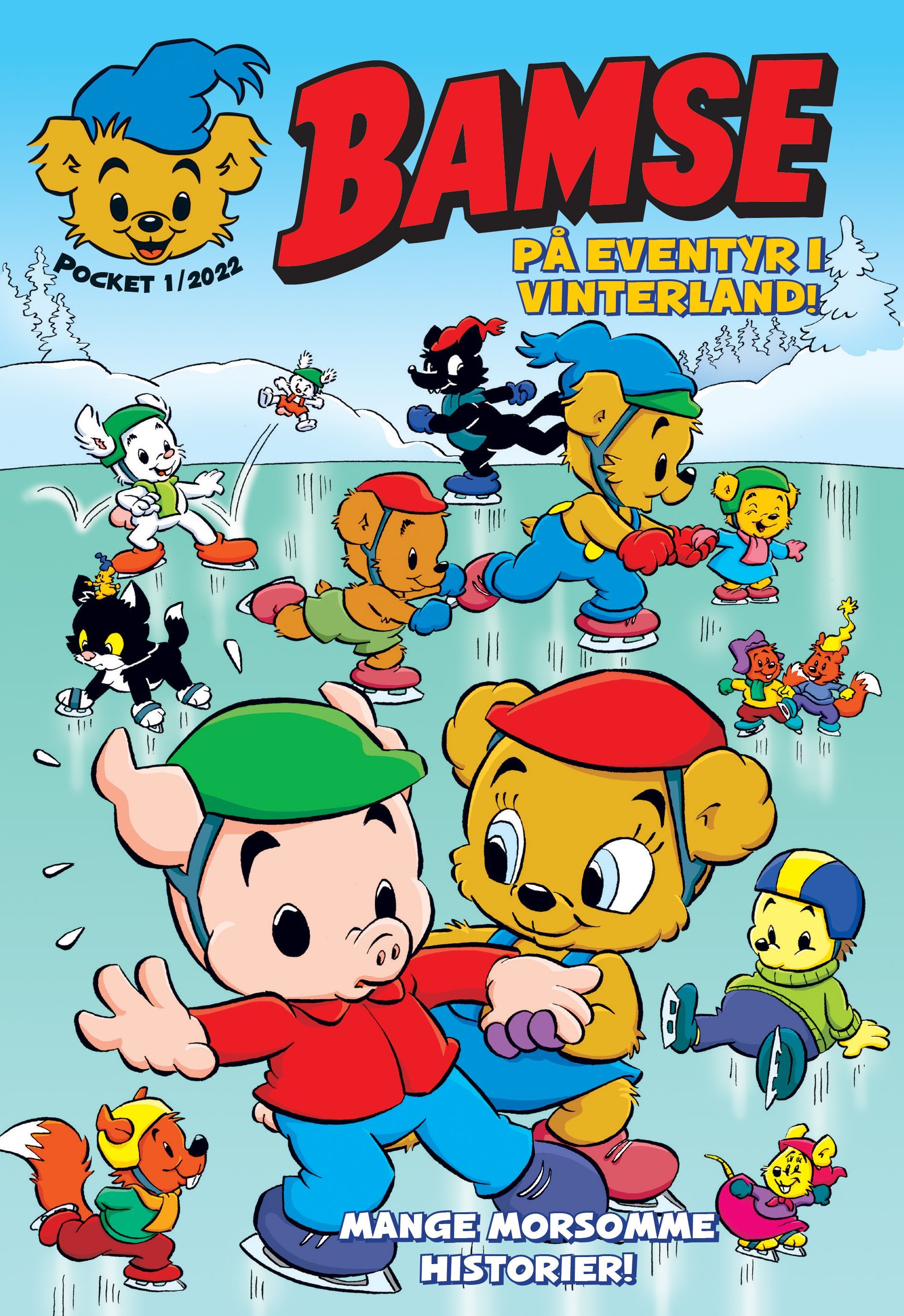 Bamse på eventyr i vinterland!