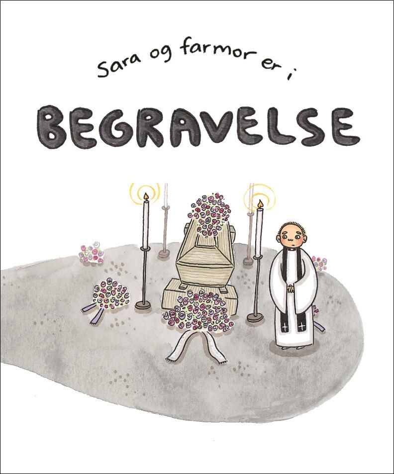 Sanna & farmor är på begravning