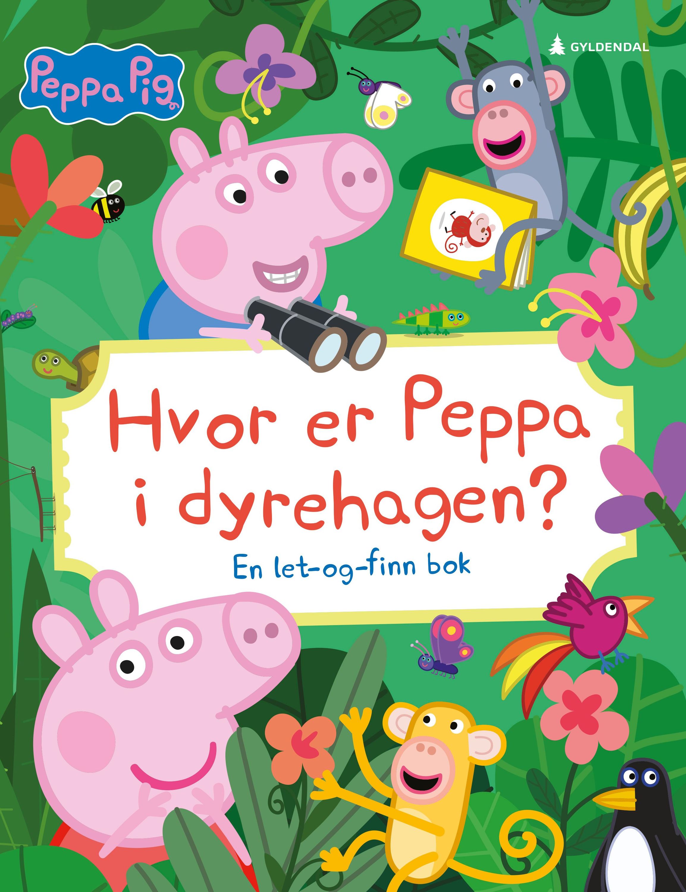 Where's Peppa at the zoo?